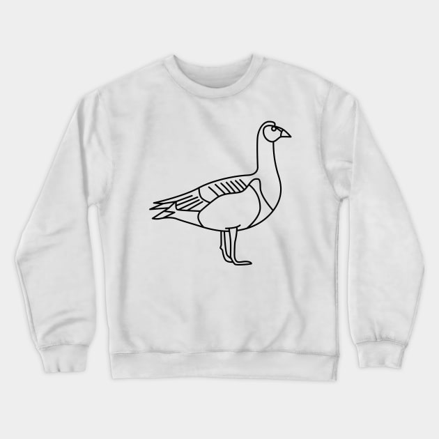 Goose Crewneck Sweatshirt by Radradrad